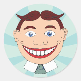 tilly classic round sticker