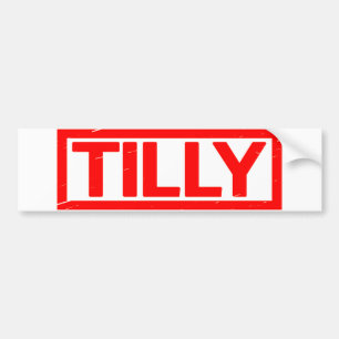 Tilly Stamp Bumper Sticker