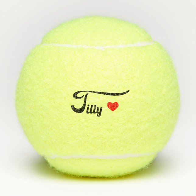 Tilly Tennis Balls (Front)