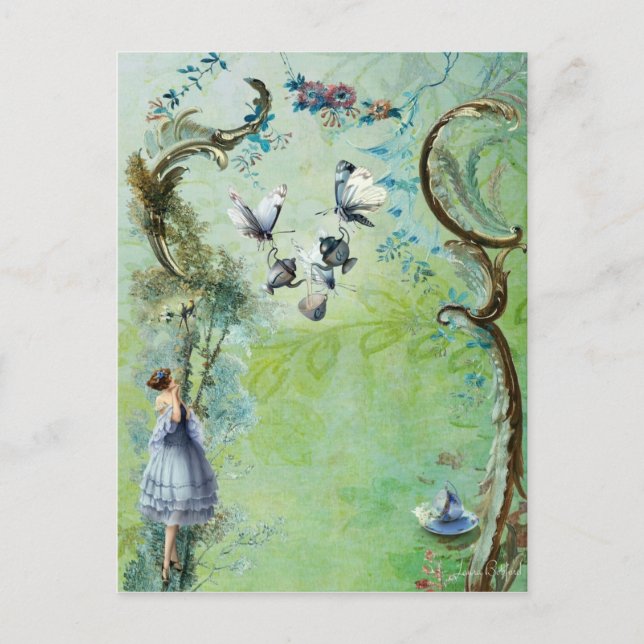 Tilly's Tea Time Postcards (Front)