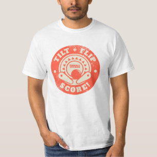 Tilt, Flip, Score! - Pinball Gamer T-Shirt