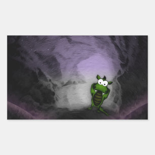 Tilted Dragon Sticker
