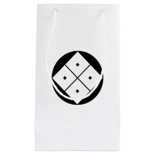 Tilted four-square-eyes in rice cake small gift bag