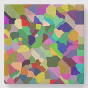 Tilted Tile Sandstone Coaster