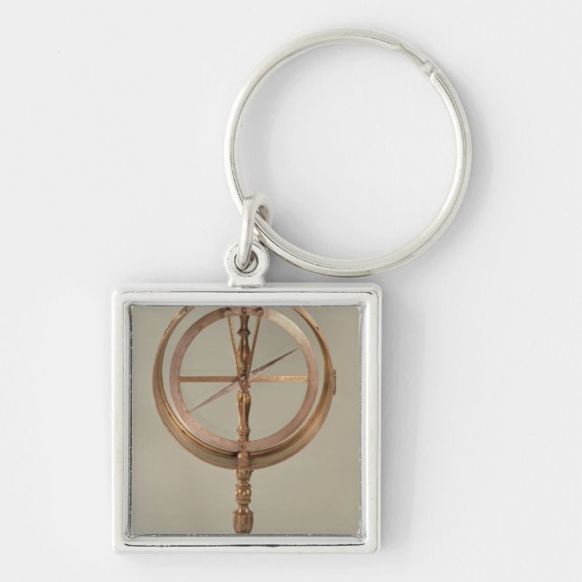 Tilting Compass belonging to Count Grandpre Keychain (Front)