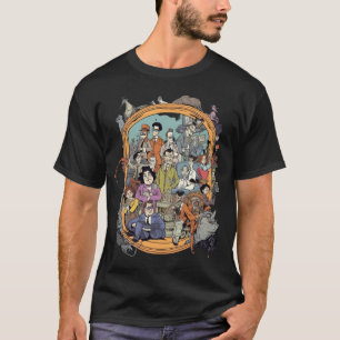 Tim Burton Style Picture Frame with Blake T-Shirt