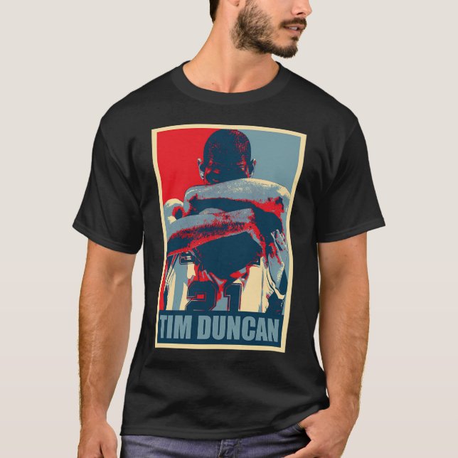 Tim Duncan Hope T-Shirt (Front)