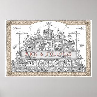 tim hunkin's share certificate poster