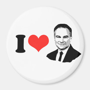 Tim Kaine - Bust - Magnet
