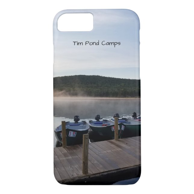 Tim Pond Wilderness Camps Apple IPhone Cover (Back)