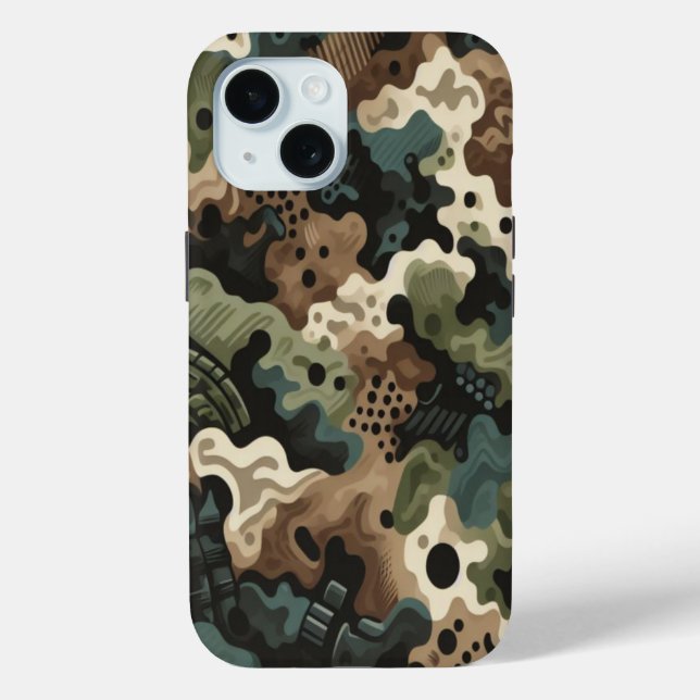 Timber Duck Camo Classic patern Case-Mate iPhone Case (Back)