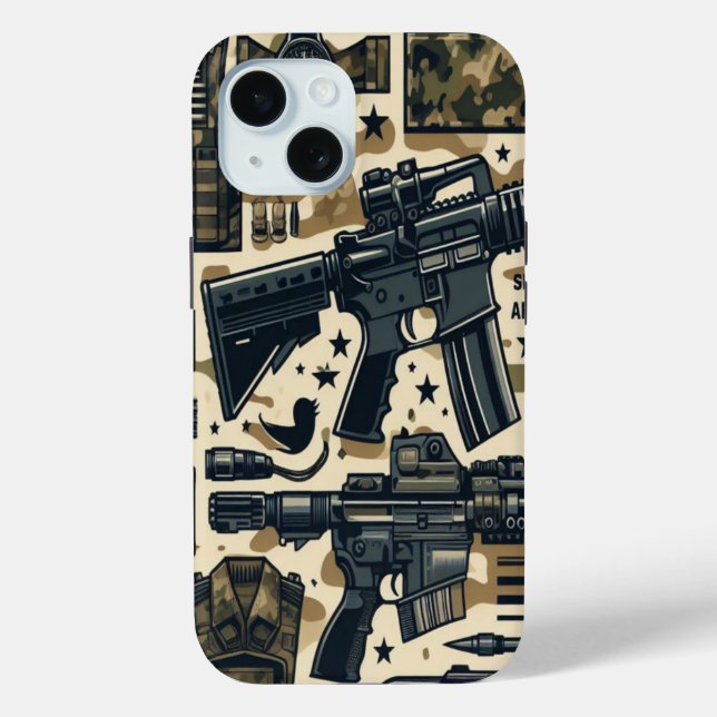 Timber Duck Camo Classic patern Case-Mate iPhone Case (Back)