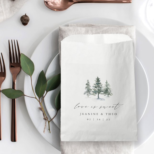 Timber Grove | "Love is Sweet" Wedding Favour Bag (Creator Uploaded)