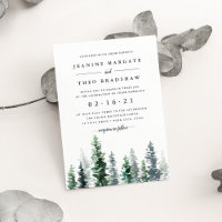Timber Grove | Wedding Invitation