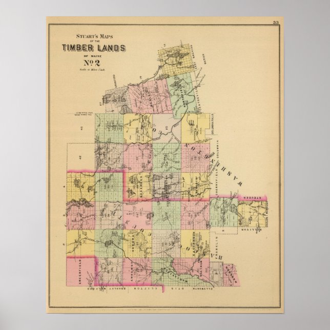 Timber lands 2 Atlas Poster (Front)
