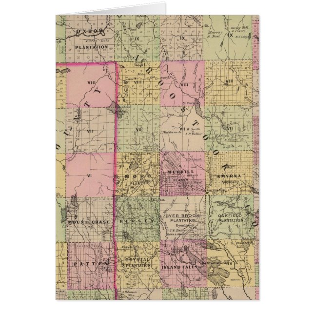 Timber lands 4 Map (Front)