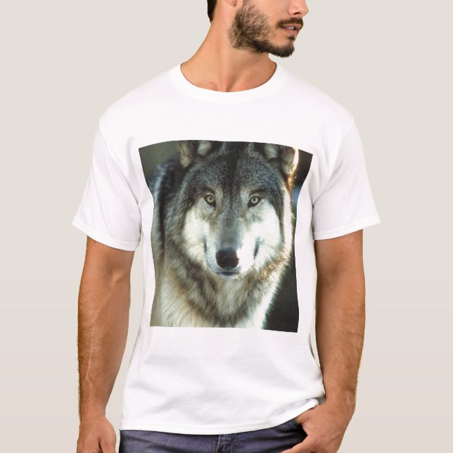 Timber-Wolf from JungleWalk.com T-Shirt (Front)