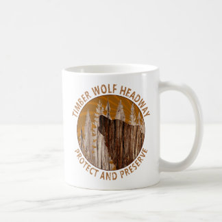 Timber Wolf Headway Coffee Mug