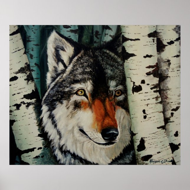 "Timber Wolf" Poster (Front)