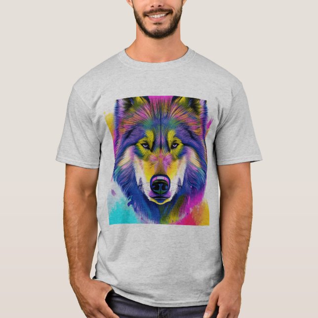 Timber Wolf Tees (Front)