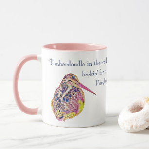 Timberdoodle (in the woods) mug