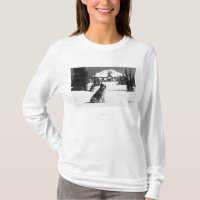 Timberline Lodge and "Lady" the owner's