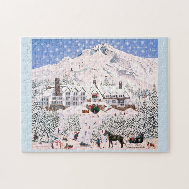 Timberline Lodge Puzzle (Horizontal)