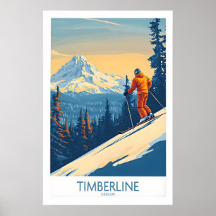 Timberline Wall Art Ski Poster 1