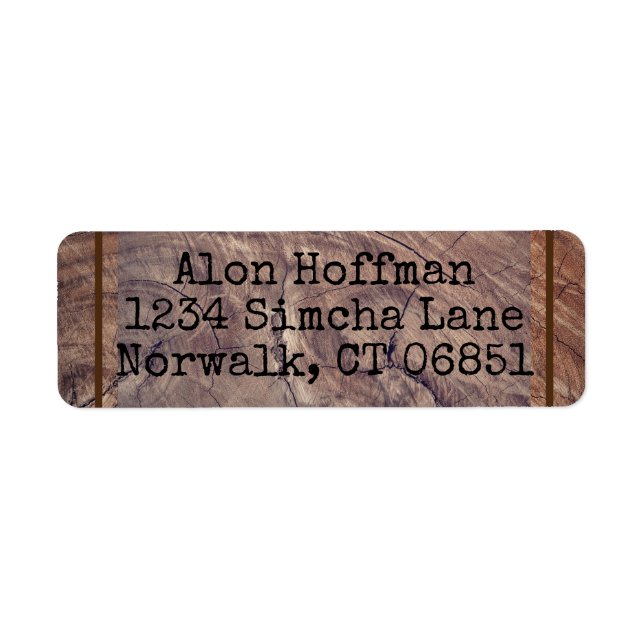 Timberlines Return Address Labels (Front)