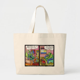 Time 2 Cocoon Funny Butterfly Gifts & Tees Large Tote Bag
