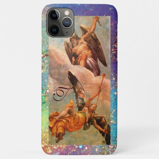 TIME AND FAME ALLEGORY MONOGRAM Case-Mate iPhone CASE (Back)