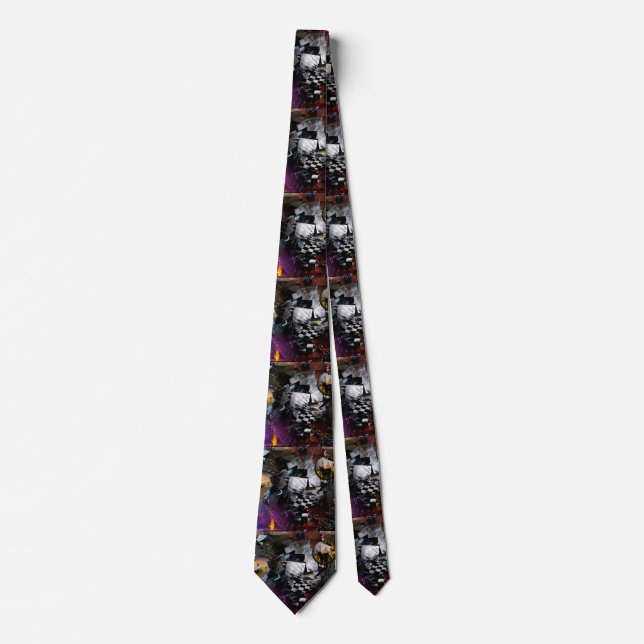 Time and imagination tie (Front)