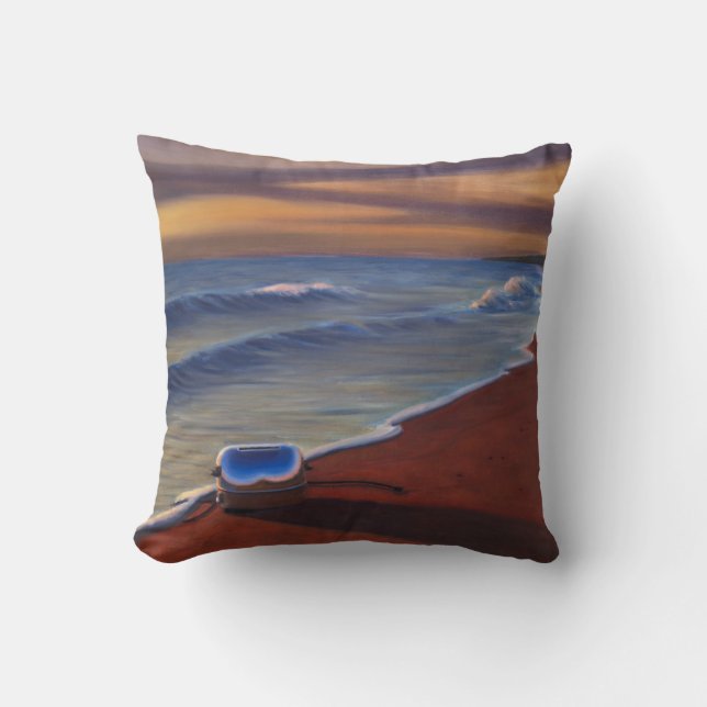 Time and Tide 1999 Throw Pillow (Front)