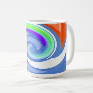 Time and tide art coffee mug