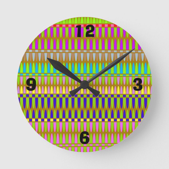 Time anyone? round clock (Front)