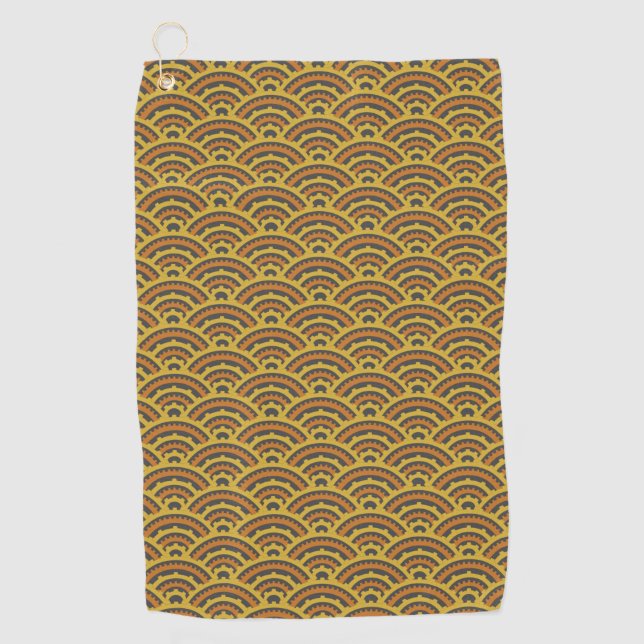 Time Arches Golf Towel (Front)