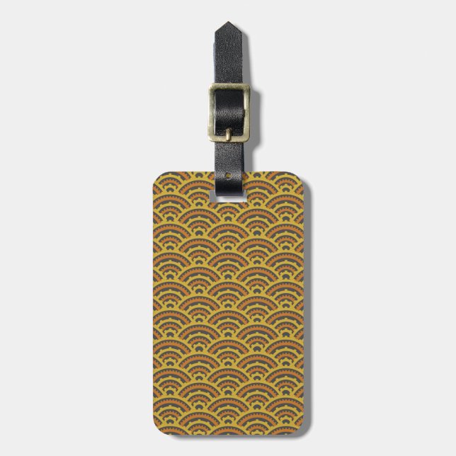 Time Arches Luggage Tag (Front Vertical)