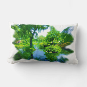 Time Away from the City Lumbar Pillow