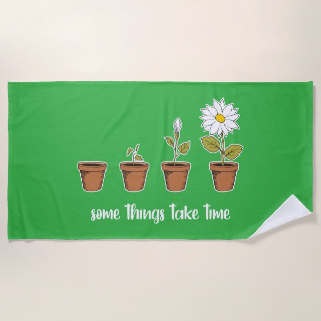 Time Beach Towel (Front)