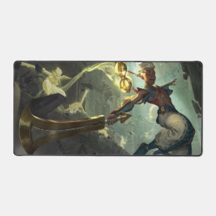 Time Bender Gaming Desk Mat   Time-Warp Genius