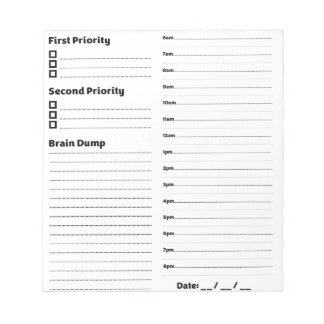 Time-Box Notepad