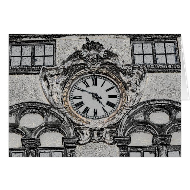 Time Clock, Lucca Italy (Front Horizontal)