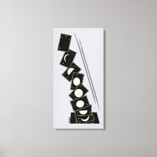 Time Falling Through a Hole Canvas Print
