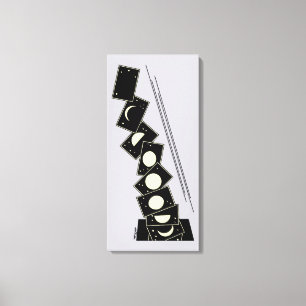 Time Falling Through a Hole Canvas Print