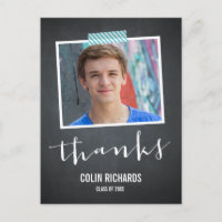 Time Flies Graduation Thank You Card
