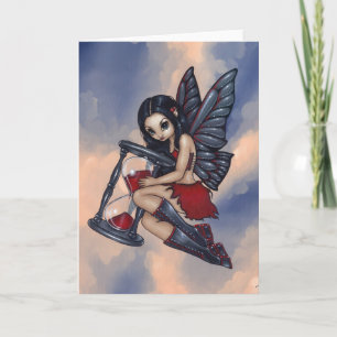 "Time Flies" Greeting Card