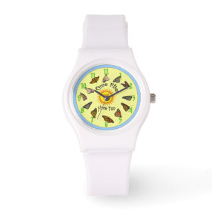 Time Flies Monarch Butterflies Watch