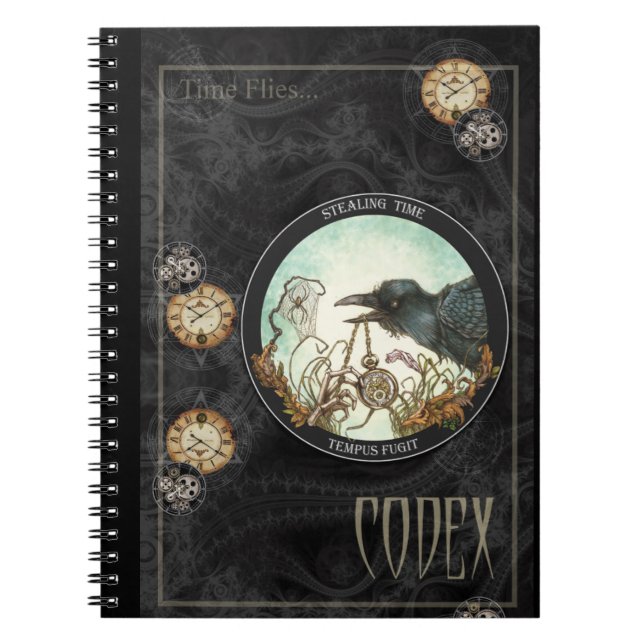 Time Flies Notebook (Front)