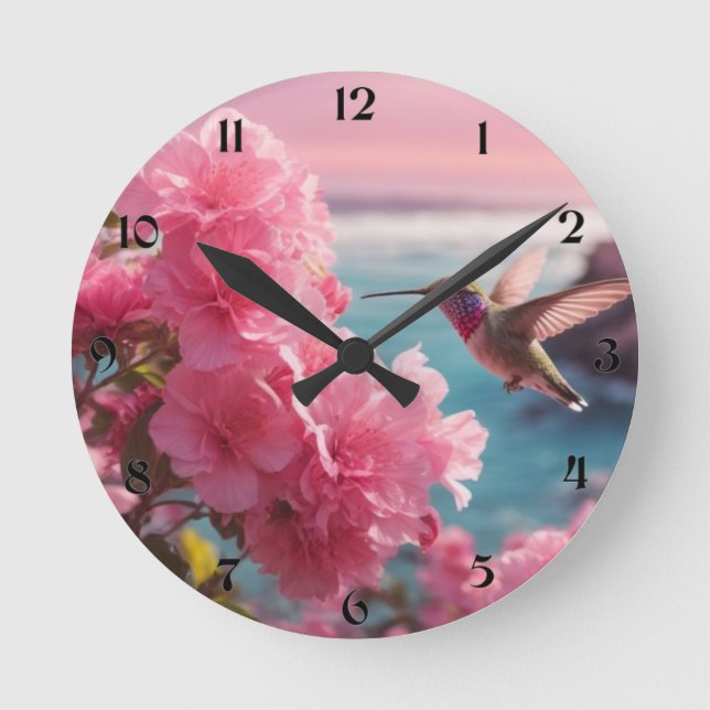 "Time Flies" Wall Clock (Front)