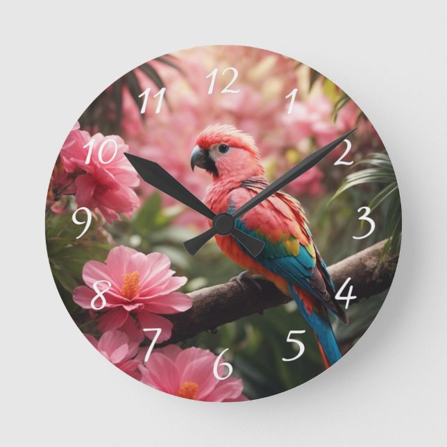 "Time Flies" Wall Clock (Front)